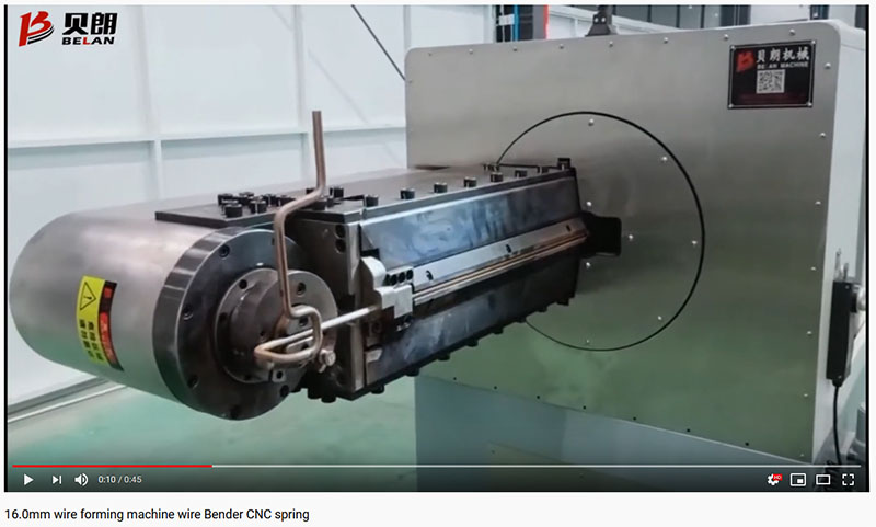Video of 16.0mm Turning wire foriming machine