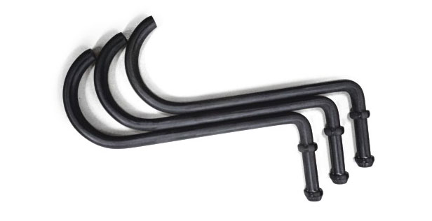 Steel wire bending - automobile exhaust hook