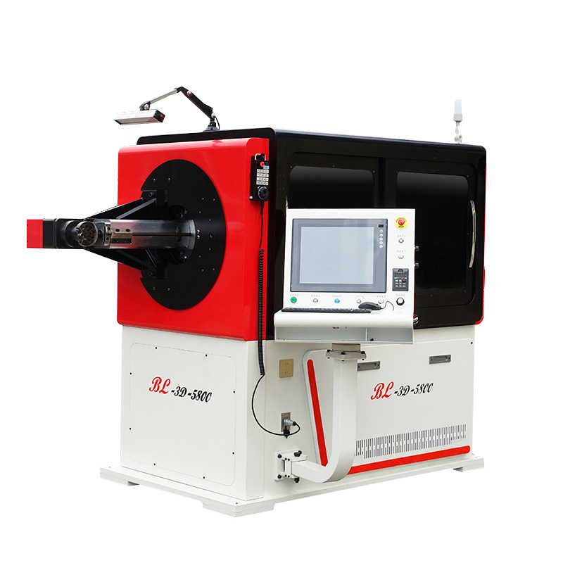 Introduction to 3D Rotary Wire Bending Machine 3-8mm