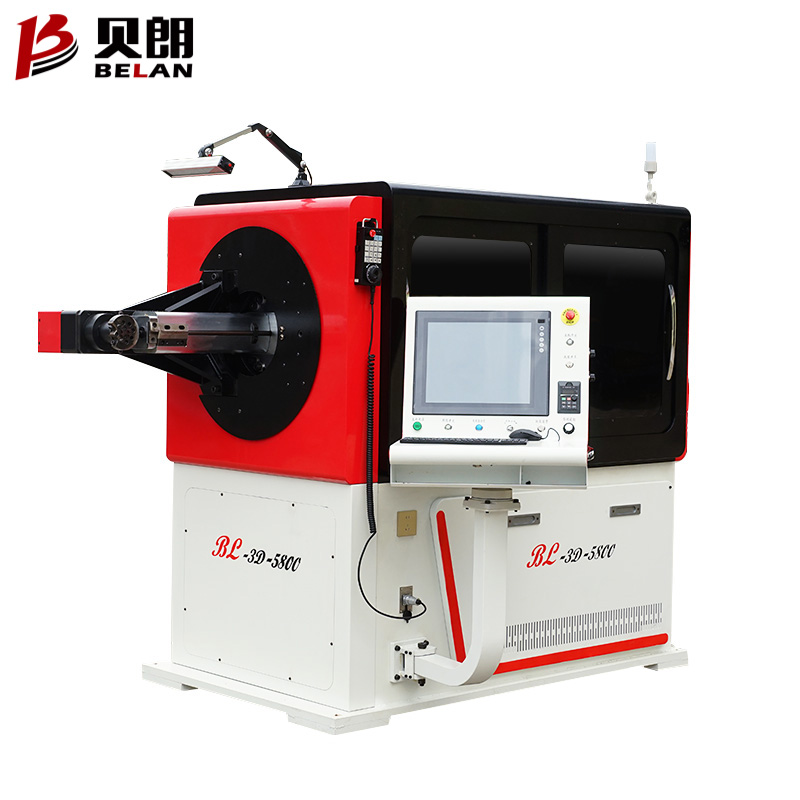 Introduction to 3D Rotary Wire Bending Machine 3-8mm