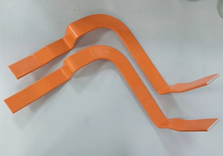 copper busbar bending