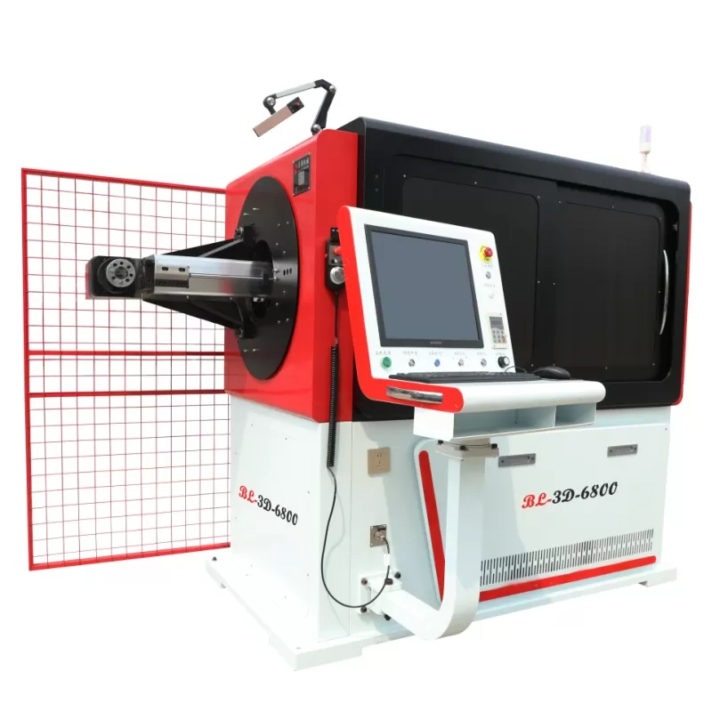 3.0-8.0mmTurning Wire Bending Machine BL-3D-6800