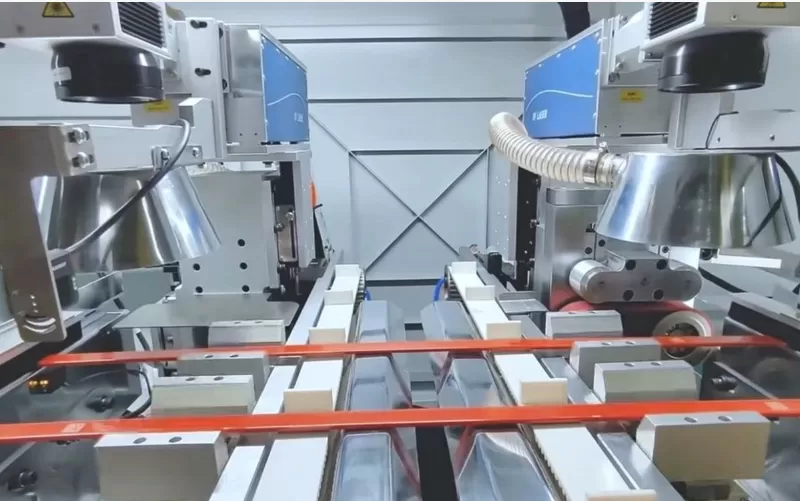 Aluminum bar laser coding machine