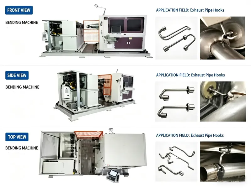 cold heading and bending combined machine