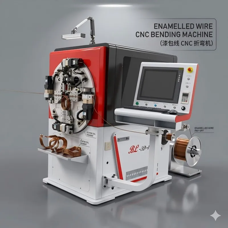enamel wire bending machine