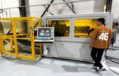 BL-3D-61600 CNC Wire Bending Machine Serves Dutch 12‑16mm Construction Anchors